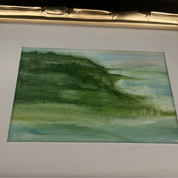 Green Landscape Art original painting - Picture 1 of 5